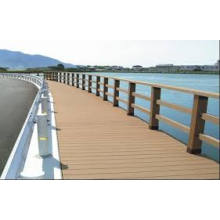 Decking al aire libre impermeable de alta calidad de WPC con CE / SGS